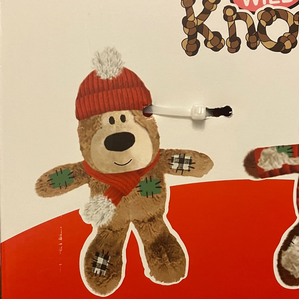 KONG Play Pack - Red and Brown Stuffed Animals. Durable, Rope, knot toy, popular - Picture 3 of 10